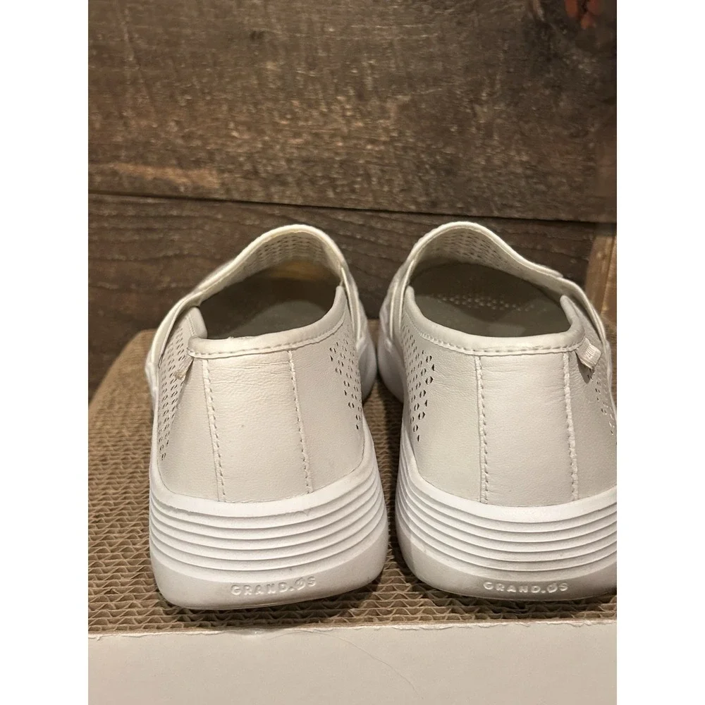 Cole Haan Grand Crosscourt‎ Flatform nubuck Women's 10B White
